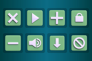 User Interface 3D Icon Pack