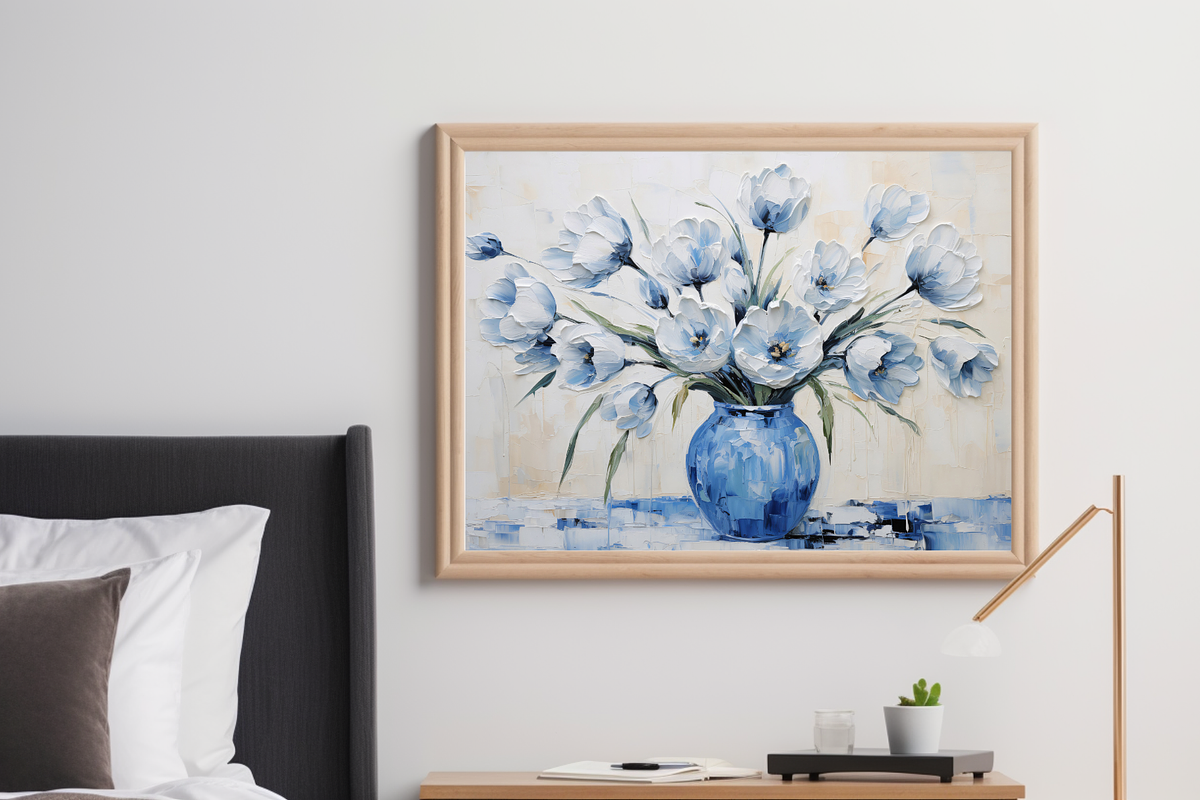 Oil Painting Print-Ethereal Tulips, a Decorative Illustration by NSTUDIO (Photo 7 of 9)