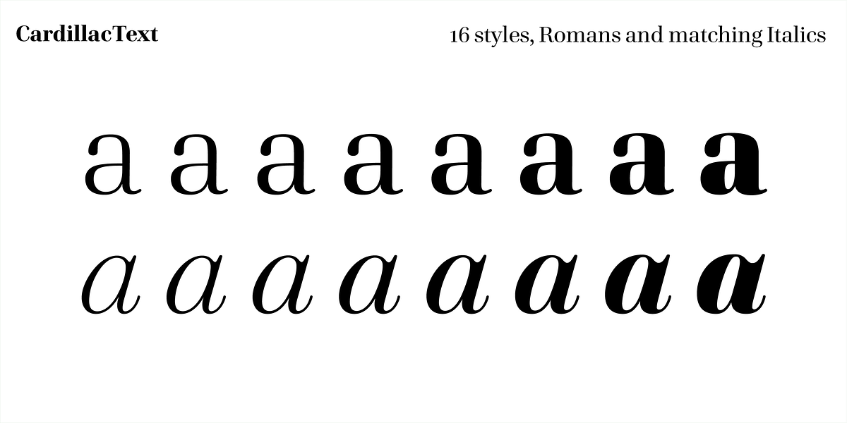 Cardillac Text, a Serif Font by Hoftype (Photo 7 of 15)