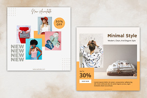 Shopping Instagram Canva Templates