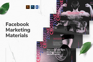 Fitness Studio Facebook Materials