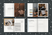 Workbook Canva InDesign Template, a Magazine Template by KT Designs (Thumbnail 3 of 7)