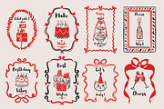 Birthday Party Clip Art SVG, PNG, a Decorative Illustration by Anada Arty (Thumbnail 3 of 25)
