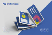 Pop Art Postcard, a Print Template by Fannan Studio (Thumbnail 3 of 3)