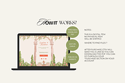 Hand-drawn Wedding Website Canva, a Landing Page Template by Ivyandpalette (Thumbnail 3 of 6)
