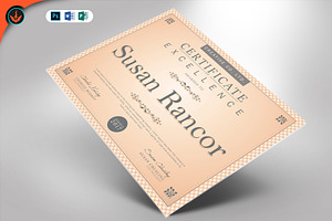 Classic Certificate Template, a Stationery Template by SeraphimChris