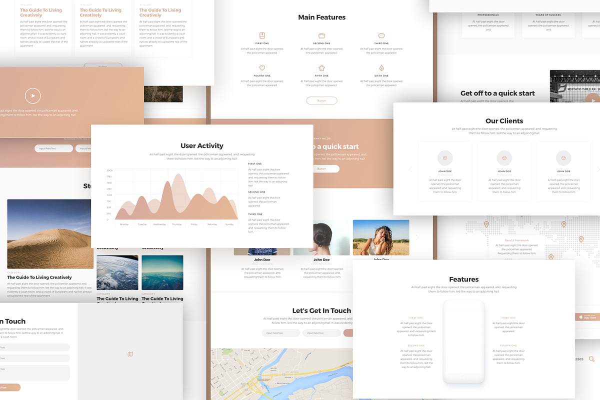 Base UI Framework, an UI Kit Template by RobertMayer (Photo 6 of 6)