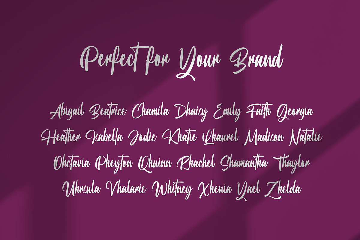 Grettina Modern Handwritten Font, a Handwritten Font by RantautypeStudio (Photo 7 of 14)