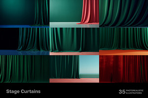 Stage Curtains. Collection