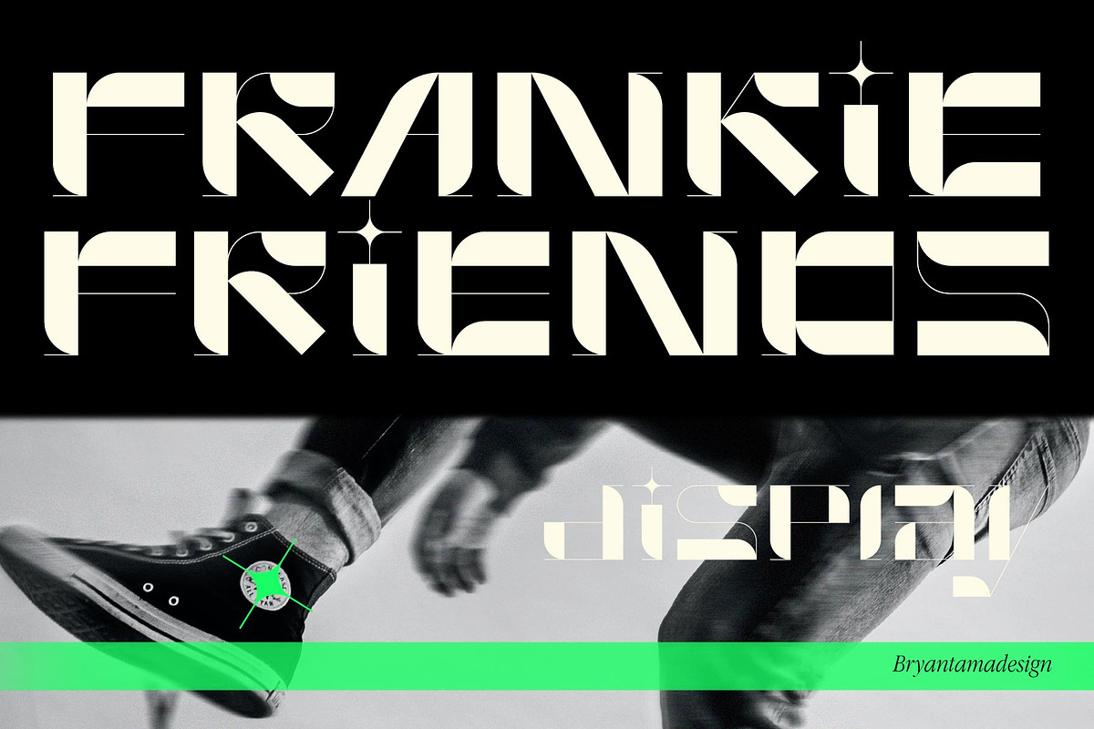 Frankie Friends - Modern Display, a Sans Serif Font by StudioinBry (Photo 1 of 16)
