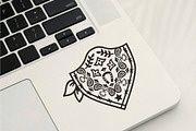 Cowboy Bandana SVG Bundle Western, a Graphic by TanchaArt (Thumbnail 4 of 11)