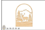 Laser Cut Christmas Cards, an Object Graphic by BeeCraftR (Thumbnail 9 of 13)