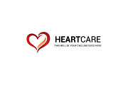 Heart care logo template., a Branding & Logo Template by The Branding Fusion (Thumbnail 2 of 3)