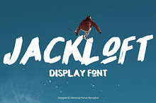 Jackloft | Bold Textured Font