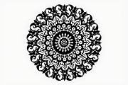 Mandala Laser Cut Files Bundle, an Illustration by yasushie (Thumbnail 6 of 9)
