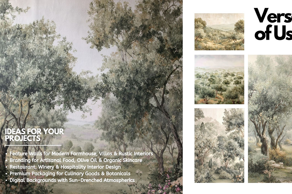 30+ Mediterranean Olive Grove Bundle, a Decorative Illustration by Virgo Studio (Photo 5 of 6)