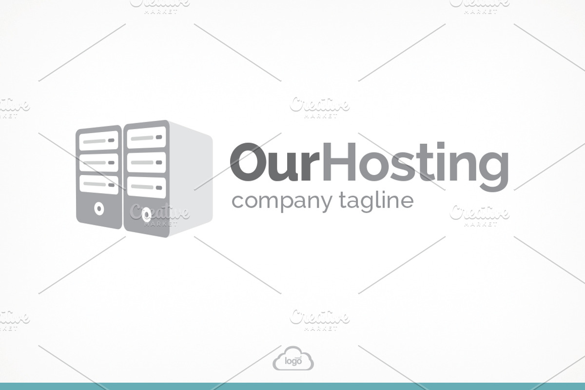Our Hosting Logo Template, a Branding & Logo Template by Logo Heaven (Photo 3 of 5)