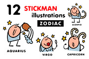 Zodiac signs, a Person Illustration by eka panova (Thumbnail 1 of 5)
