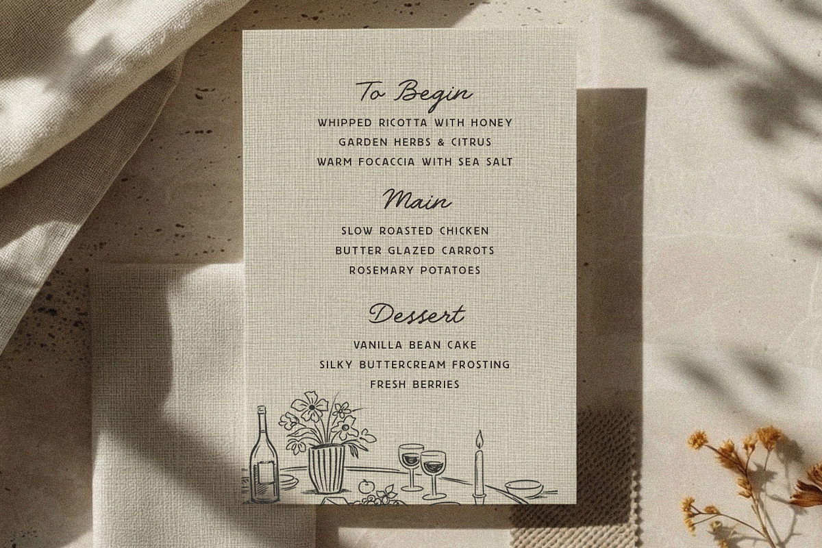 The Daily Notes - Script and Sans, a Handwritten Font by Davide Bassu (Photo 4 of 14)