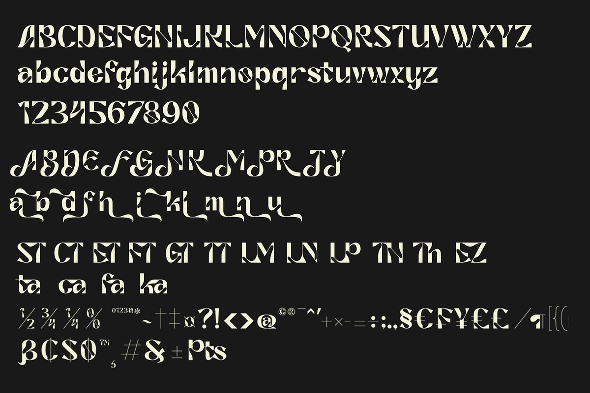 Afaira - Curvy & Chic Display Font, a Sans Serif Font by Favo Write (Photo 9 of 10)