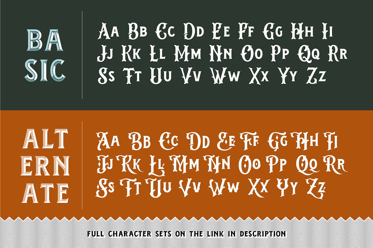 Chivels - Chiseled Vintage 3D Type, a Font by Adam Fathony (Photo 10 of 11)
