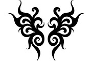 Black Tribal Tattoo Art Elements  bu, an Object Graphic by Creativeshirt (Thumbnail 4 of 10)