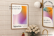 4 frame mockups Romantic interior, a Product Mockup by N digital designs (Thumbnail 2 of 5)