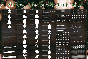 Procreate Brush -Gingerbread Creator