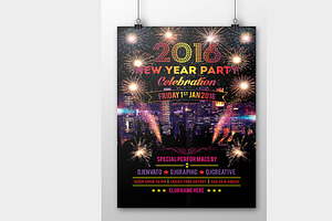 New Year Party Flyer 02