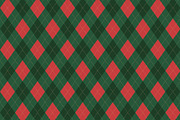 Christmas Rhombus Seamless Patterns, a Pattern Graphic by Elena Pimukova (Thumbnail 5 of 5)