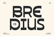 CS Bredius – Quirky Font, a Sans Serif Font by Craft Supply Co. (Thumbnail 1 of 8)
