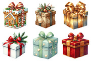 Christmas Gifts Clipart, an Illustration by Daily.Designs (Thumbnail 3 of 5)