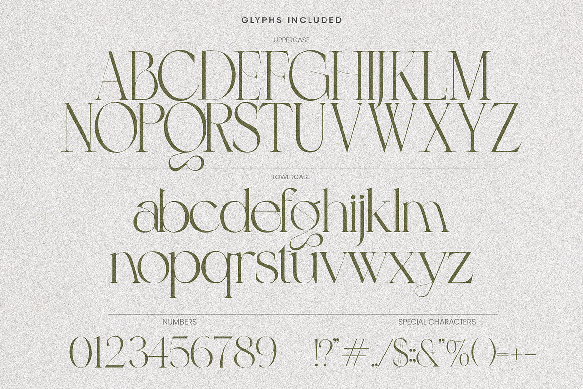Luxury Wedding Font Bundle, a Serif Font by AndrewPixelType (Photo 36 of 44)