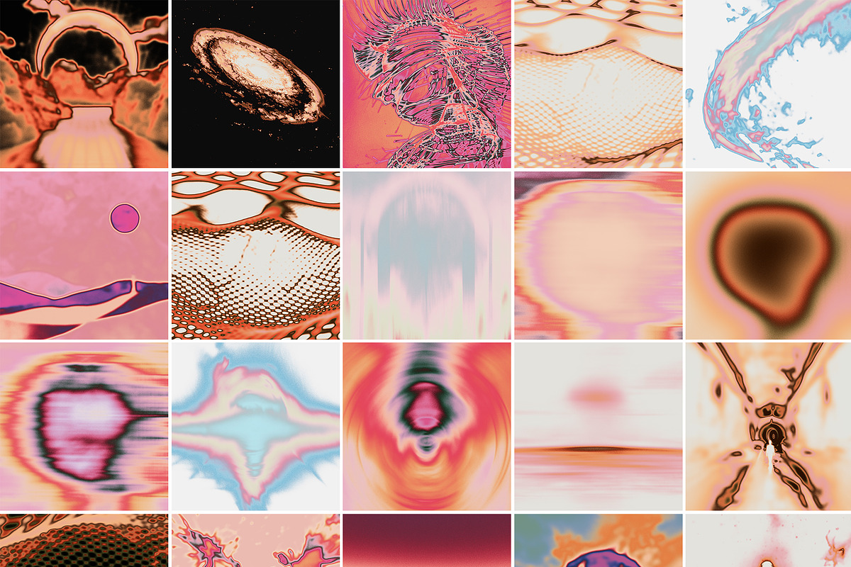 100 Ethereal Grainy Gradients, a Background Graphic by Purple (Photo 7 of 9)