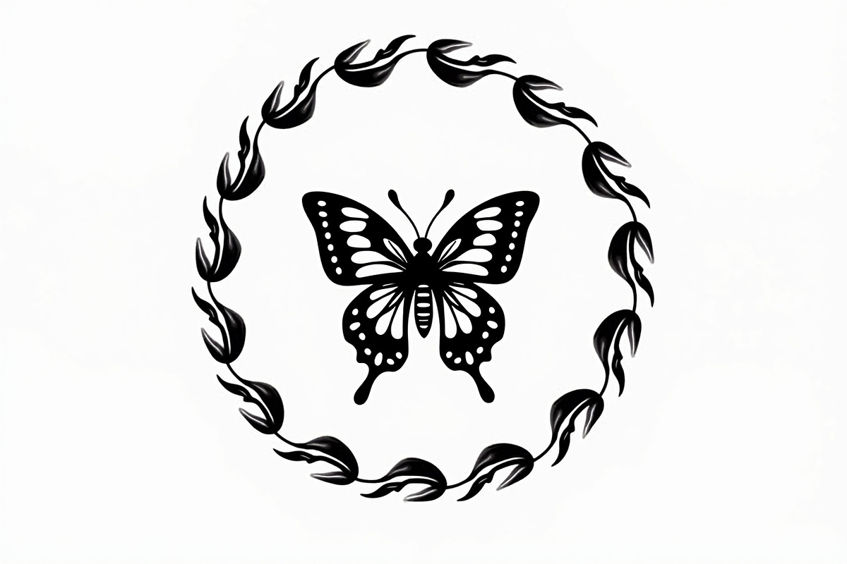 Nature Butterfly Vector Art, an Illustration by balal (Photo 7 of 9)