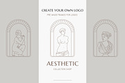 Antique Greek Graphic collection, an Illustration by ms Julia Nova (Thumbnail 2 of 5)