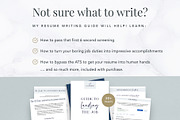 Modern ATS Resume Template for Word, a Resume Template by Get Landed (Thumbnail 9 of 10)