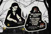 MIDNIGHT TALES | HORROR FONT, a Handwritten Font by Maria Feliz Fonts (Thumbnail 3 of 9)