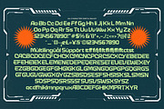 Digital Galaxy Futuristic Font, a Sans Serif Font by timelesstype.co (Thumbnail 19 of 20)