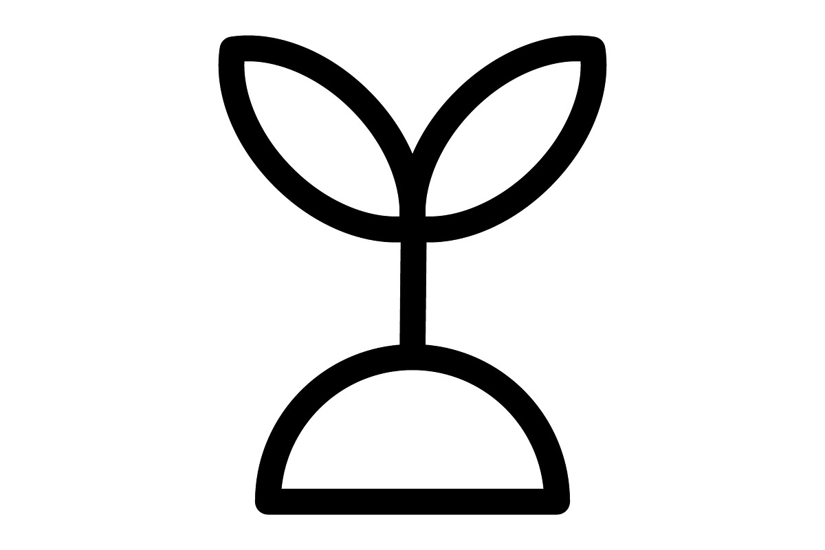 Grow Plant icon, an Emoji Icon by Sumberpangan