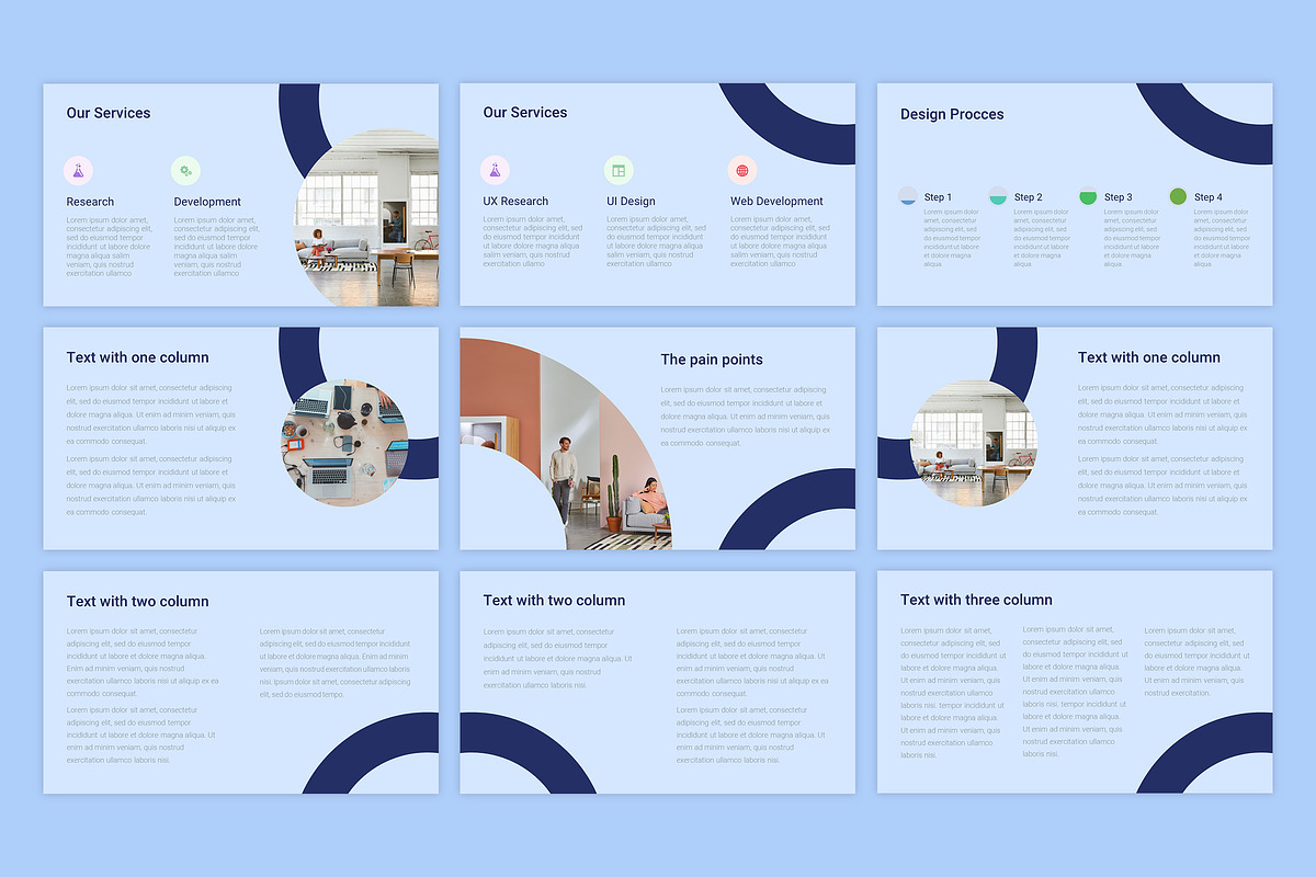 Keynote - Circlo Blue, a Presentation Template by Yolk Vibes (Photo 3 of 5)
