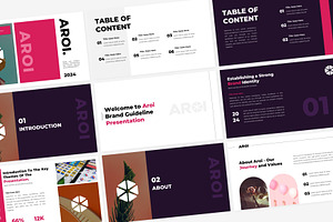 Aroi - Brand Guideline Template