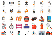 Fitness and Gym Themes, a Food Illustration by TAlex (Thumbnail 7 of 7)