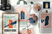Modern Travel | Wall Art Creator, an Object Graphic by Leleka.Store (Thumbnail 2 of 15)
