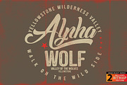 ALPHA WOLF - Vector illustration, an Animal Illustration by Artistic & Unique (Thumbnail 8 of 12)