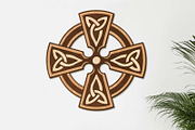 Celtic Cross Decorative Wall Panel, a Templates & Theme by LaserCutano (Thumbnail 2 of 9)