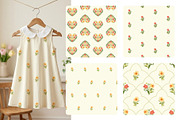 Spring Floral Seamless Patterns, a Pattern Graphic by moja doodle (Thumbnail 3 of 7)