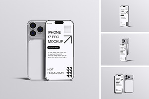 Iphone 17 Pro Mockup, an iPhone Mockup by Afif_studio