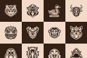 350 Animal and Nature Symbols, a Solid Icon by Creative Stall (Thumbnail 12 of 18)