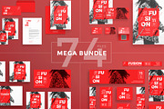 Mega Bundle | Fusion, a Poster Template by Amber Graphics (Thumbnail 1 of 13)